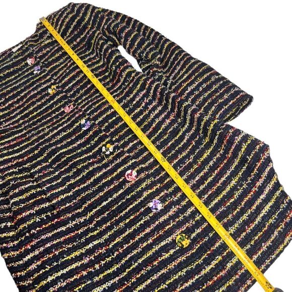 Cabi Headline Topper Button Down Multi-Stripe Coat - Picture 12 of 16